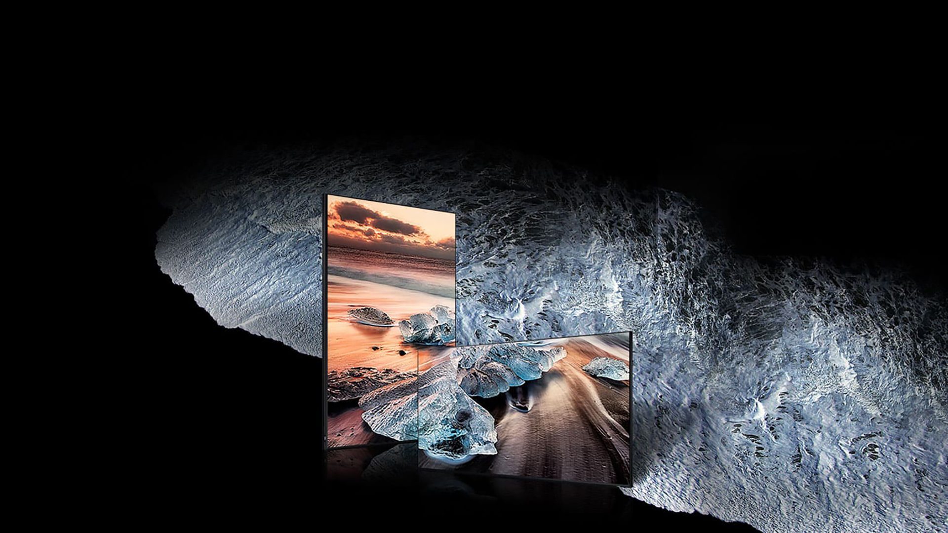 Professionel Samsung-display i butiksmiljø