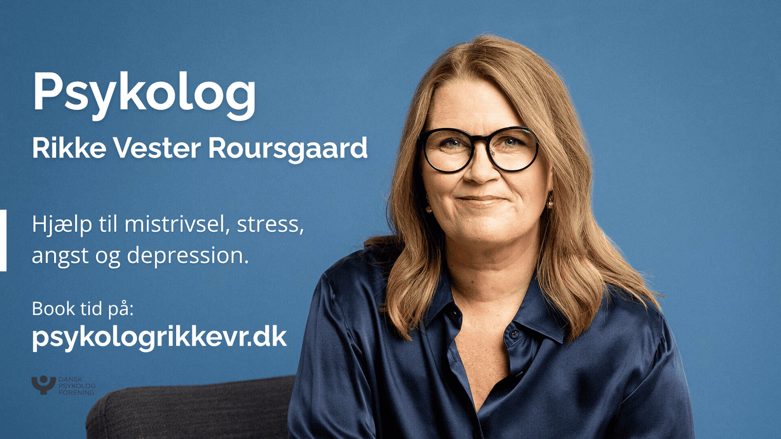 Fuldskærmsannonce: Psykolog Rikke Vester Roursgaard