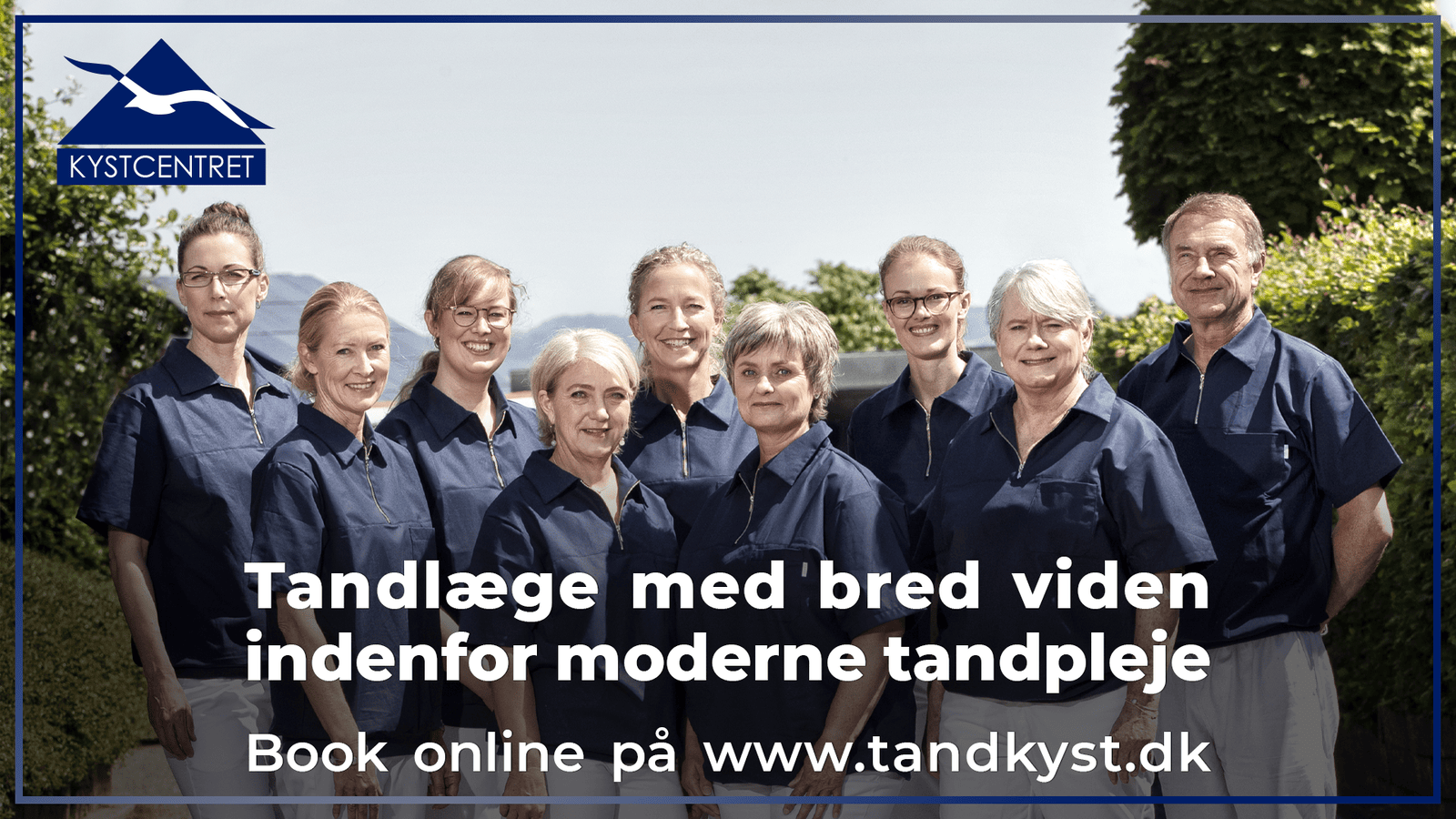 Fuldskærmsannonce: Tandlægerne i Kystcentret