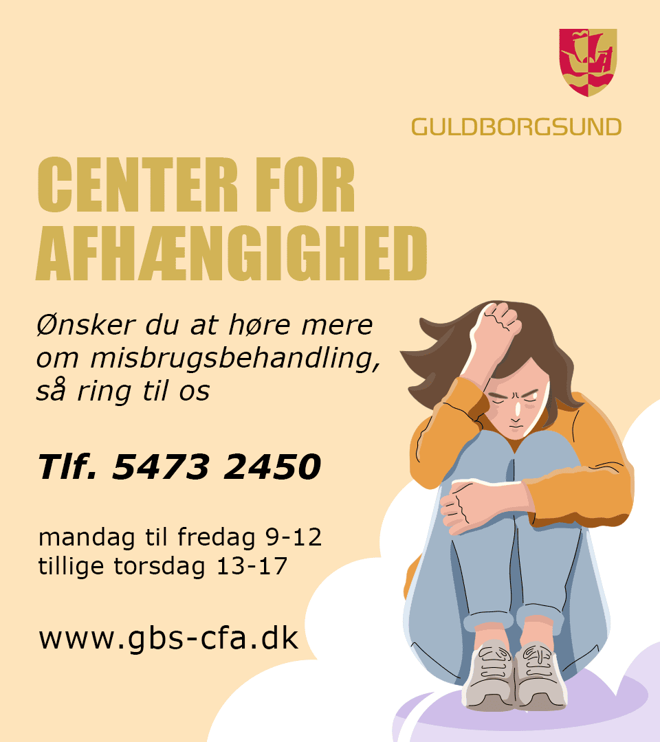 Halvskærmsannonce: Center for Afhængighed