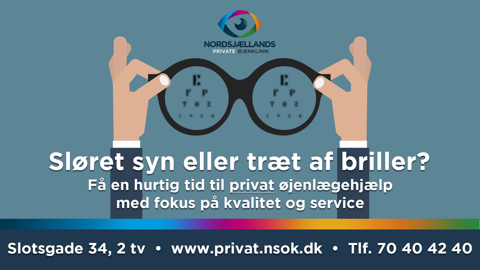 Fuldskærmsannonce: Nordsjællands Private Øjenklinik